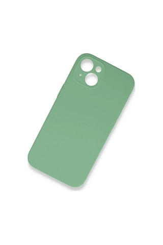 Uray Store Apple iPhone Uyumlu 13 Mini Kılıf Lansman Legant Silikon - Yeşil