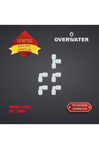 Kapalı Kasa Su Arıtma Cihazı Filtresi 4 Lü Filtre Seti Membransız