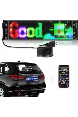 Akıllı Led Ekran Paneli Uygulama Kontrollü Yazı Ve Animasyon Gösterimi 399832