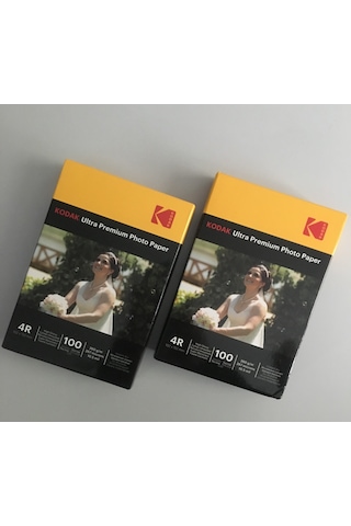 Kodak 10X15-260 Gram(2 Paket) Parlak Inkjet Fotoğraf Kağıdı