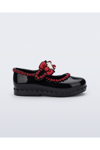Mini Melissa Hip Ballerina + Hello Kitty And Friends Siyah Kız Çocuk Ayakkabı 37993