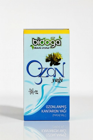 Bidoğa Ozonlanmış Kantaron Yağı 50 Ml Doğal Bitkisel Yağ Cilt Bakımı Ve Masaj İçin