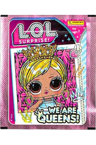 Toyika Panini Lisanslı L.o.l Lol Surprise Mega Başlangıç Paketi Album + 2 Paket 10 Stickers Çıkartma - 0887