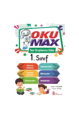 1.sınıf Eğitici Öykü Dizisi + Oku Anla Cevapla + Oku Max