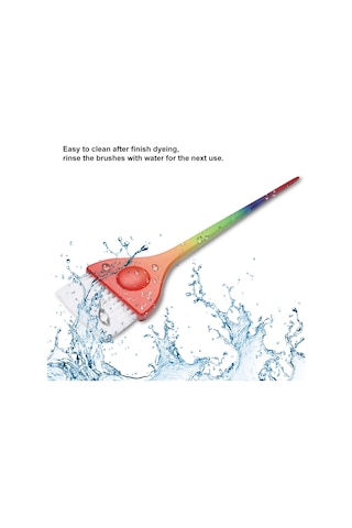 Geeroyoo Saç Boyama Fırçası - Esnek Kıllar, Kök Dokunuşu Ve Renkli Saçlar İçin Mükemmel Dıy Aracı