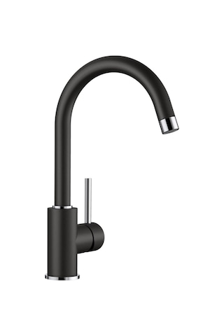 Blanco Mıda Evye Armatürü. Siyah Renk Siyah