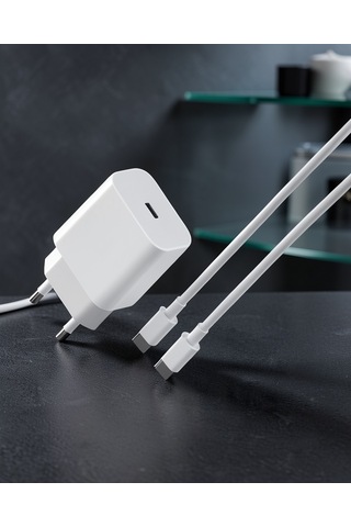 Type-c Girişli 25w Hızlı Şarj Adaptörü Ve Kablosu Uucz25wApple Uyumlu iPhoneşarj3 Diğer