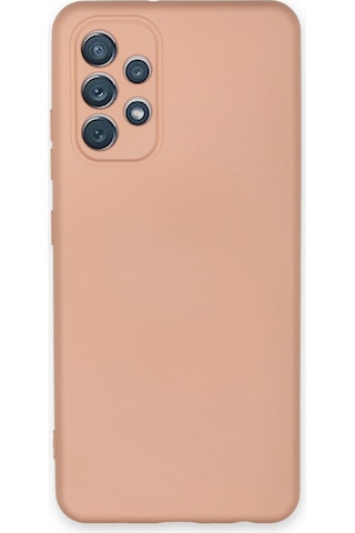 Newface - 958 - Samsung Galaxy Uyumlu A13 4g Kılıf Nano İçi Kadife Silikon - Csmo-tex - - Pudra