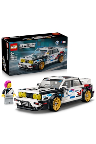LEGO® Speed Champions BMW M3 (E30) 77263 - 9 Yaş ve Üzeri Çocuklar için 1 Minifigür İçeren Yaratıcı Oyuncak Yapım Seti (358 Parça)