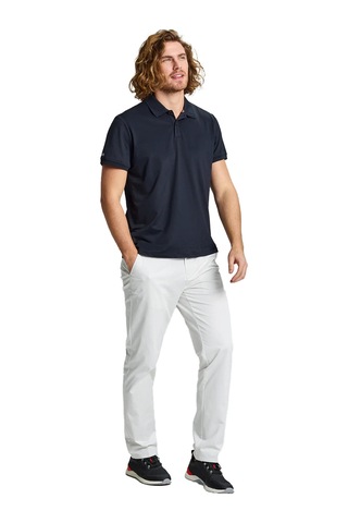 Slam Slam Tech Pique Polo Erkek Siyah Tişört W01 SIYAH