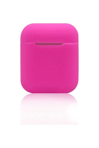 Apple AirPods Uyumlu Zore Standart Silikon Kılıf Pembe