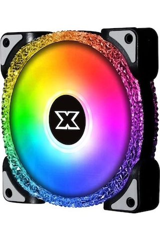 Xıgmatek En46119 Galaxy Uyumlu Iıı Royal 3 Br120 Argb Fanlı Panel+kumandalı Kasa Fan Kiti