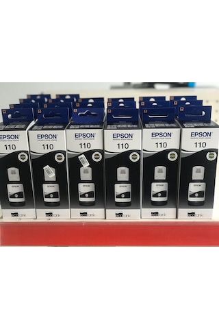 Epson 110 Black Siyah Şişe Mürekkep M2140 M2170 M3170 C13T03P14A