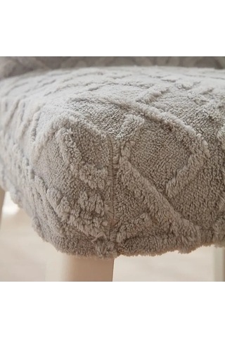 Willowhaven 30 C Yıkama Uyumlu Açık Gri Poliester Sandalye Kılıfı Yeşil Yeşil Yeşil