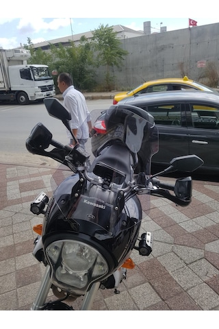 07-09 Kawasakı Versys Uzun Cam Zeus Açık Füme 4Mm 48Cm