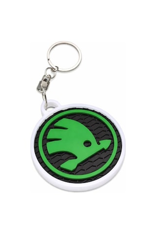 Skoda Logo Anahtarlık Dayanıklı Oto Anahtarlığı