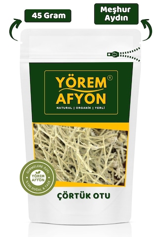 Yörem Afyon Çörtük Otu Aydın Yöresinden Doğal Tarhana Otu Dorak Echinophora Sibthorpiana 45 G