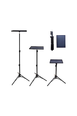 Upway Çok Amaçlı Teleskobik Sahne, Projeksiyon Ve Tablet Standı - 112 Cm Teleskobik Tripot