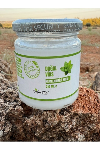 Doğal Viks Ferahlatıcı Nane Özlü Buharlaşan Krem 210 Gr