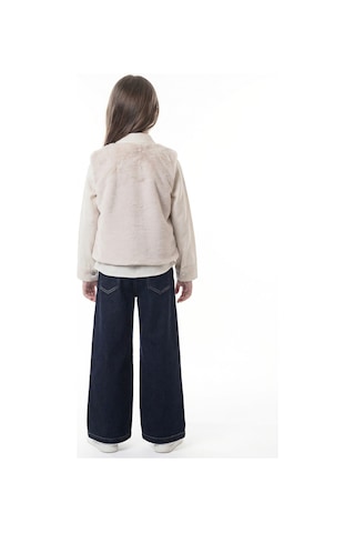 Xo Kids Kız Çocuk Folarlı 3lu Alt Üst Takım 7-14 Yaş 3953-4953 Ekru
