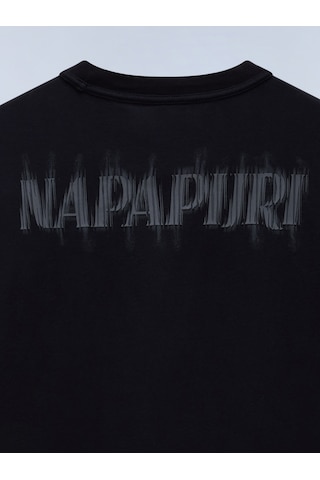 Napapijri S-umbra Ss Erkek T-shirt-31971 Siyah