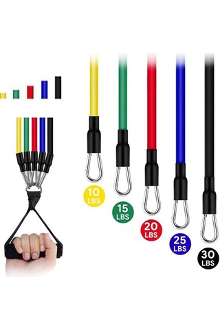 Exeo Pilates Fitness Kondisyon Kardiyo Egzersiz Direnç Lastiği