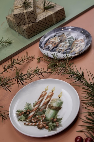 Kütahya Porselen Festive 4 Parça 15 Cm Tabak