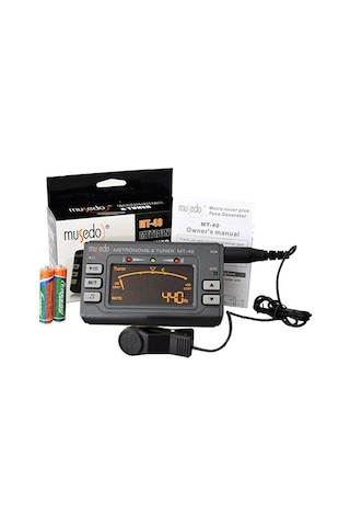 Musedo Mt-40 Kromatik Akort Aleti ve Metronom Tuner Mt40