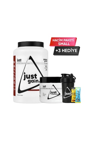 Just Nutrition Hacim Paketi - Small + 3 Hediye Karbonhidrat Tozu + Kreatin Karışık