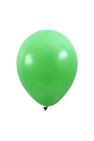 Balon Düz 5 İnc Çimen Yeşili Pk:100 Çok Renkli