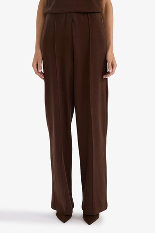Defacto Wide Leg Geniş Bol Paça Pantolon G4282ax25wnbn341 Kahve-bn341