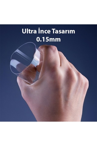 Apple Uyumlu iPhone 13 Pro Max Full Kaplama Hidrojel Film Full Ekran Koruyucu Şeffaf
