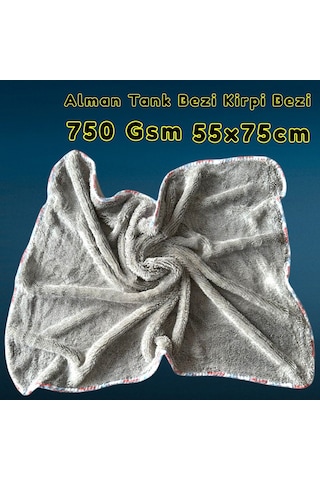 Technow Euphrate Softtex 75x55 Mikrofiber 750gsm Oto Kurulama Temizlik Alman Kirpi Tank Bezi