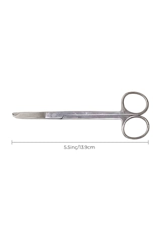 Barışhan Medikal Büyük Boy Dikiş Alma Makası 5.5inç/13.9cm Gri Eğitim Materyali