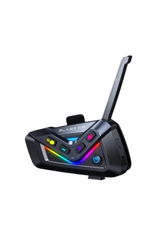 Blaıse V15s Bluetooth + Mesh Motosiklet Intercom Siyah