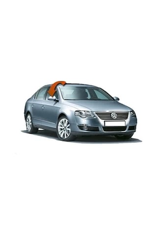 Volkswagen Passat B6 2006-2011 Arası Modeller Sağ Dış Dikiz Aynası Kapağı 3c0857538a