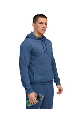 Puma Tad Ess French Erkek Sweatshirt Mavi