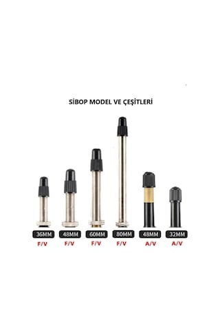 Plus Panda 27.5 Jant 27.5x1.95 - 27.5x2.125 Bisiklet İç Lastiği Av 48 Mm Motor Sibop