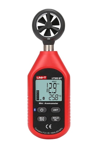 Mastech Ut363Bt Bluetooth Bağlantı Mini Rüzgar Ölçer