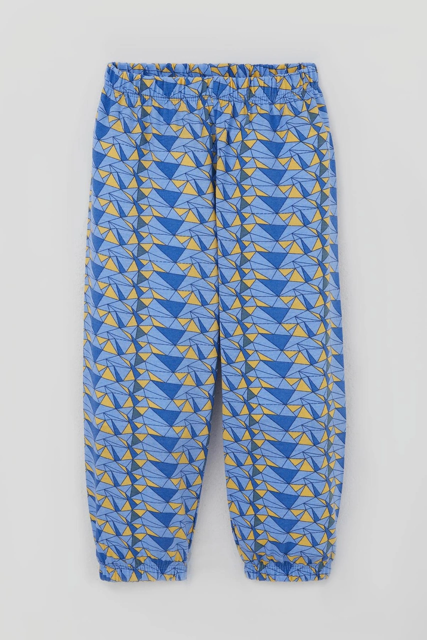 Breeze Erkek Bebek Pijama Takımı Renk Üçgeni 9 Ay-3 Yaş, Açık Mavi Açık Mavi