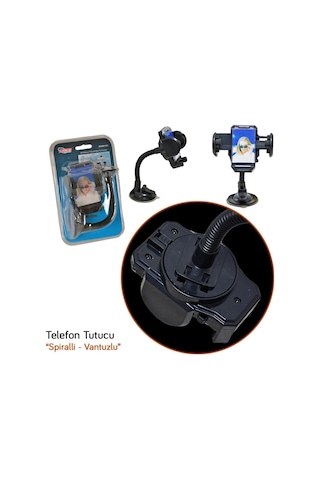 Spiralli Telefon Tutucu Vantuzlu Br5901003