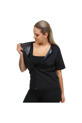 Pastimore Fermuarlı Termal Sauna Badi Takım Siyah