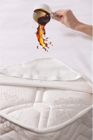 Bebesi Köşe Lastikli Sıvı Geçirmez 200x200 Cm Çift Kişilik Alez Micro Beyaz