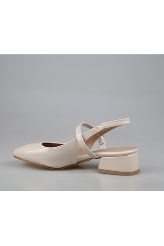 Feles 106-530 Ten Rugan Kadın Topuklu Ayakkabı Ten Rugan