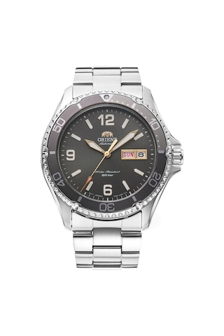 Orient Ra-aa0819n39b Kurmalı Otomatik Çelik Gri 20 Atm 42 Mm Erkek Kol Saati Gri