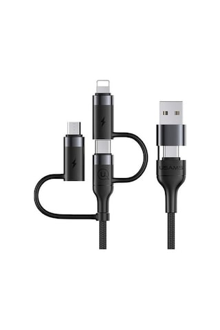 Didadodo Us-sj547 60 W Usb + Type-c To Type-c + Lightning + Micro Usb 1.2 M, Kısa Bağlantı