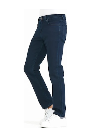 Digital Jeans Normalkesim Fermuarlı Genişpaça Yüksekb Açık Lacivert Açık Gri