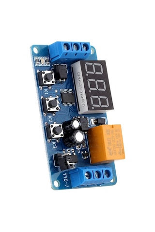Ebitda Çoklu Modlu Röle Kontrol Modülü, Led Ekran, 3-7v Dc, Zamanlayıcı, Uygulayabilirsiniz