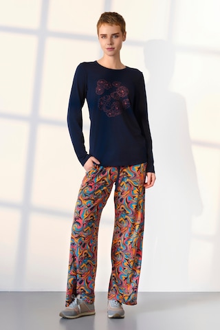 Doreanse Kadın Desenli Renkli T-shirt Pijama Takımı 25k4047-standart Çok Renkli