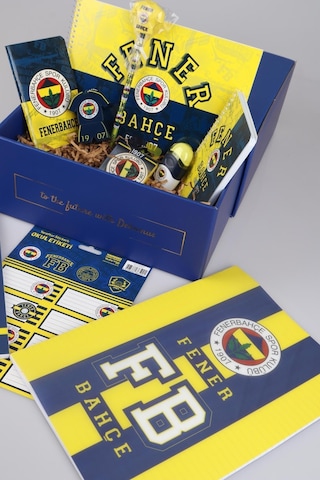 Dekomus Özel Kutulu Lisanslı Fenerbahçe Full + Full Premıum Okul Ve Kırtasiye Seti